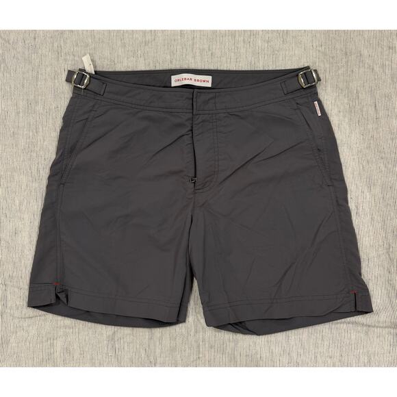 Orlebar Brown Swim Trunks Bulldog Classic Grey - Picture 1 of 5